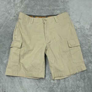 Wearfirst Mens Cargo Shorts Beige Size 34 Lightweight Comfortable Style a1105